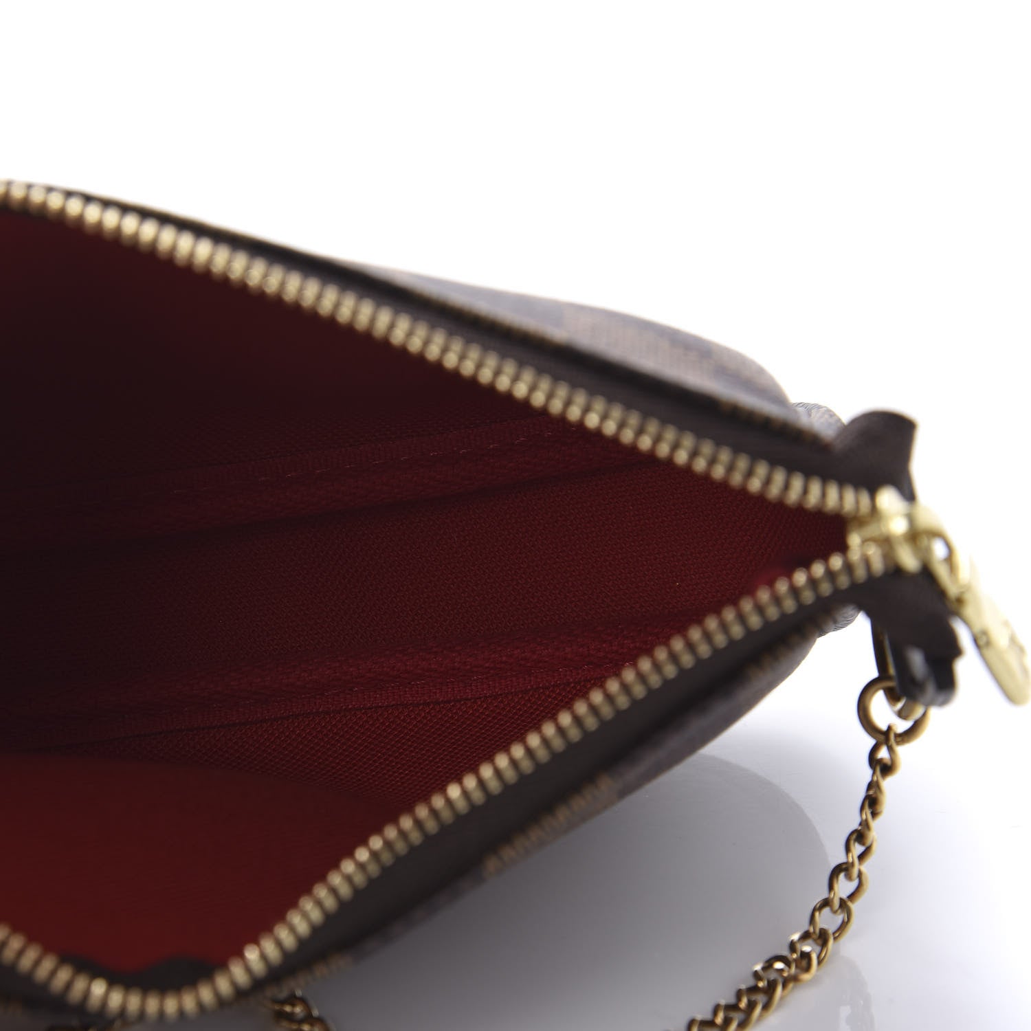 Louis Vuitton Damier Ebene Mini Pochette Accessories 5 of 10