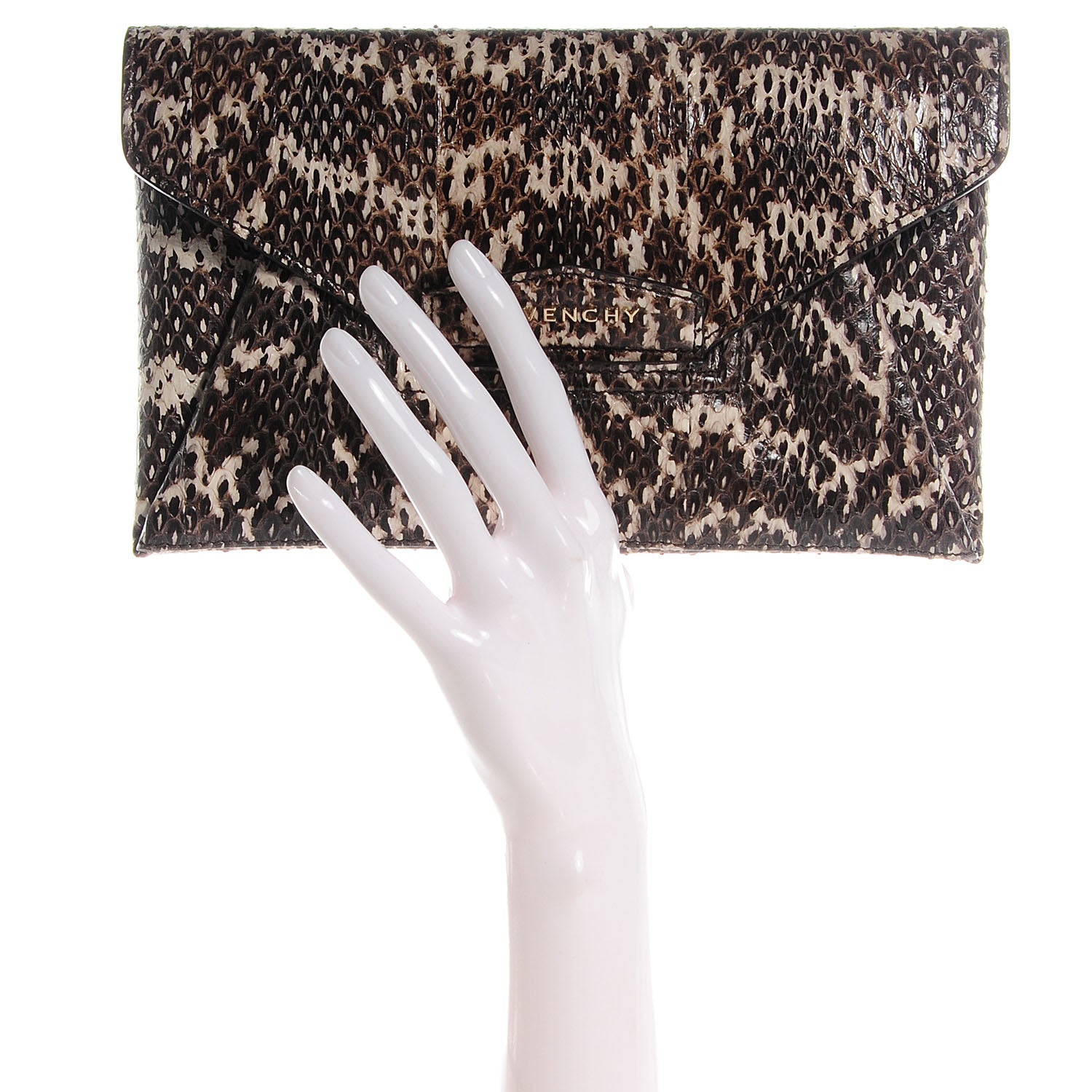 Givenchy Elaphe Small Antigona Envelope Clutch 2 of 8