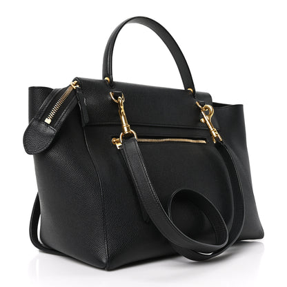 Celine Grained Calfskin Mini Belt Bag Black 3 of 9