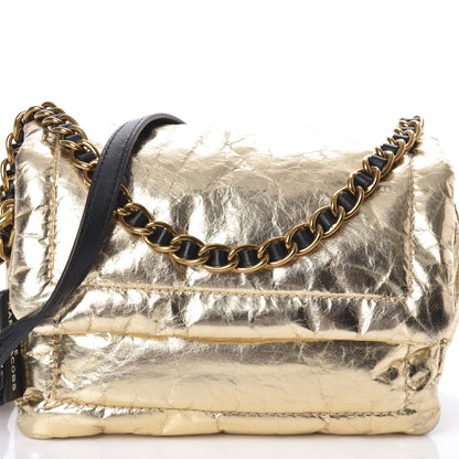 Marc Jacobs Metallic Lambskin The Pillow Bag Gold 8 of 10