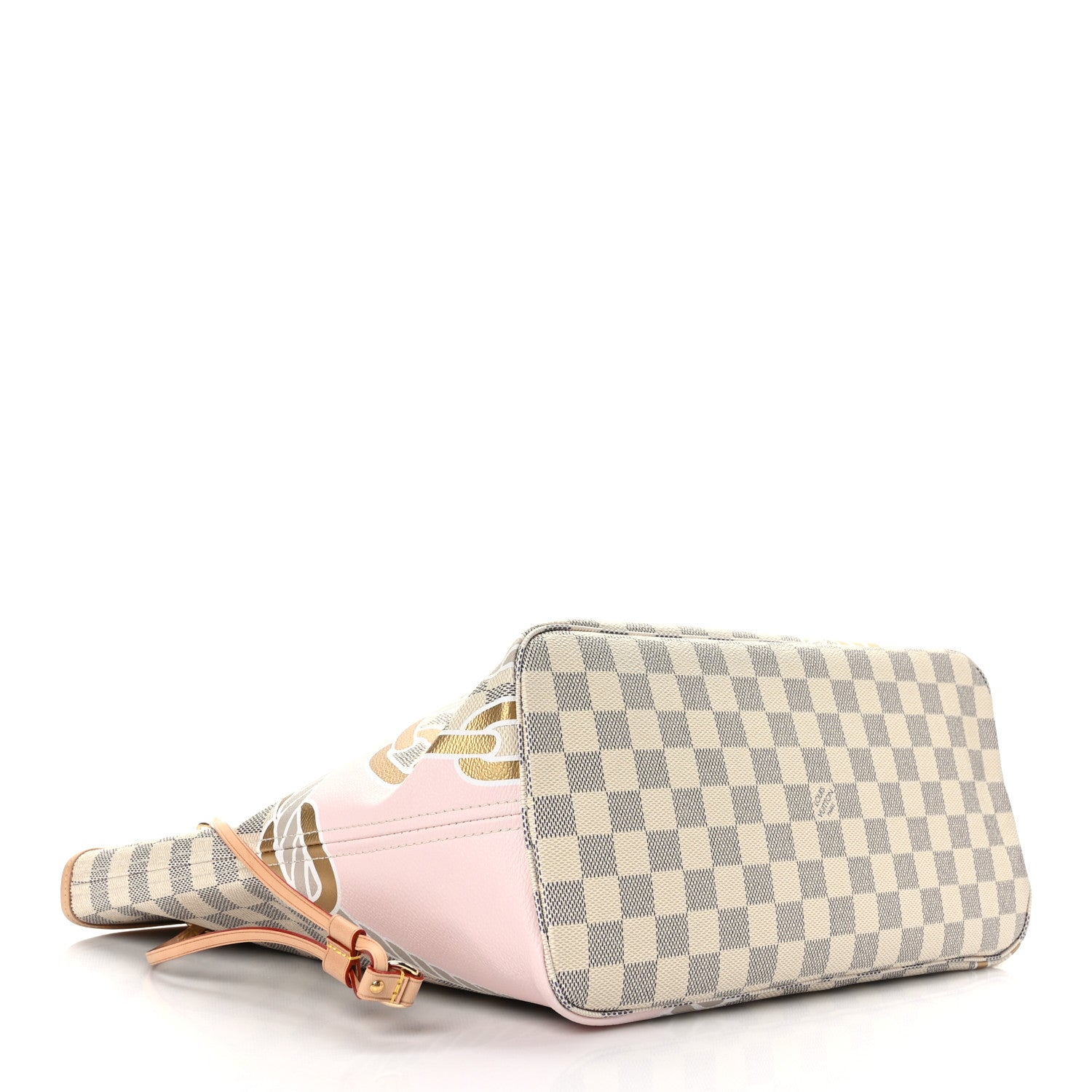 Louis Vuitton Damier Azur Nautical Neverfull MM 5 of 9