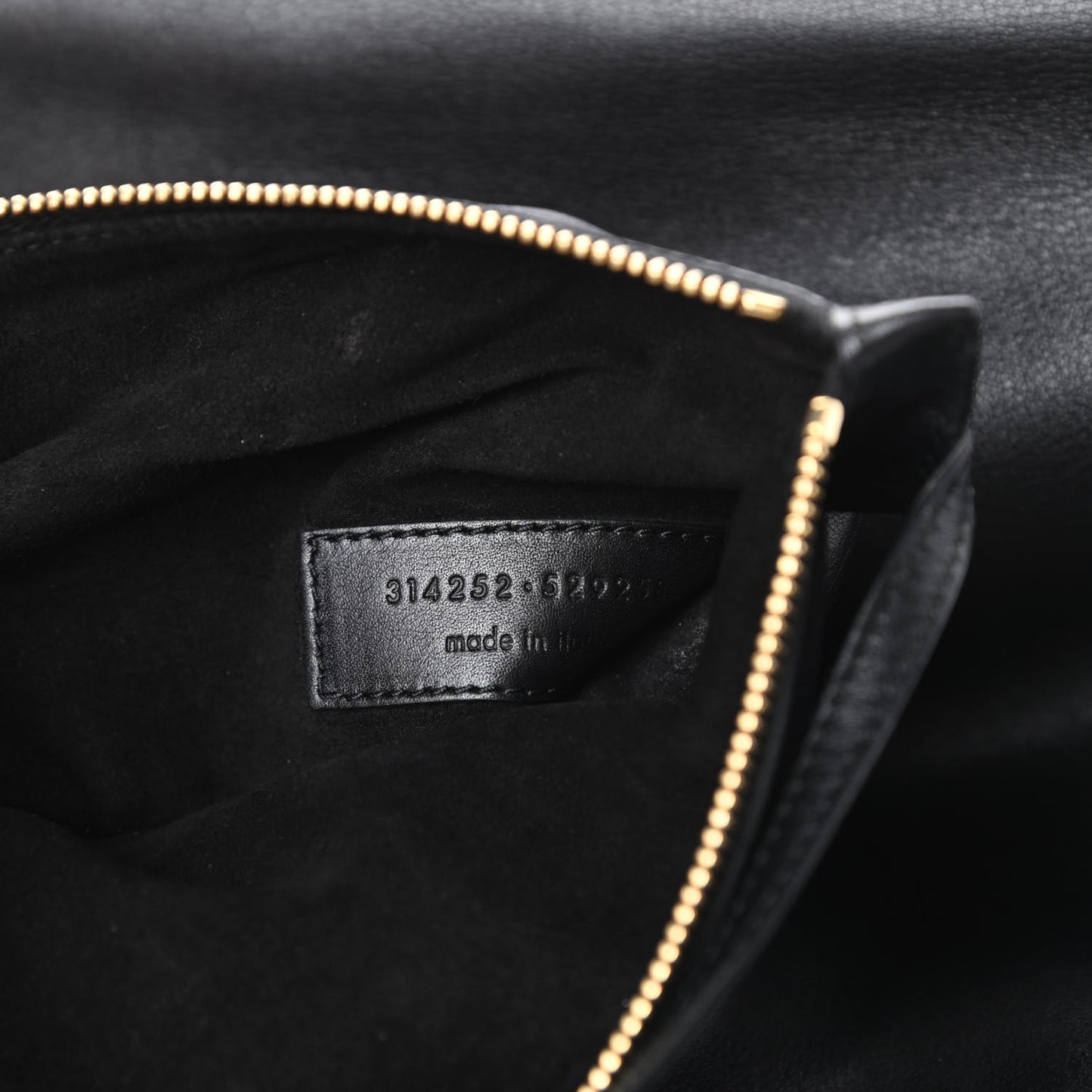 Calfskin Suede Reversible East West Shopper Tote Black
