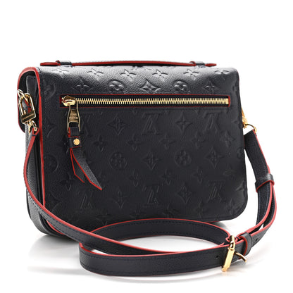 Louis Vuitton Empreinte Pochette Metis Marine Rouge 3 of 10