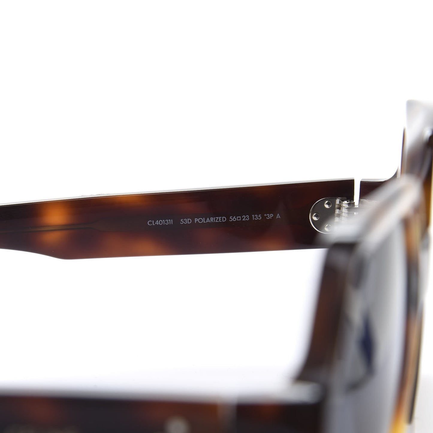 Acetate Octagon Polarized Sunglasses CL401311 Blonde Havana
