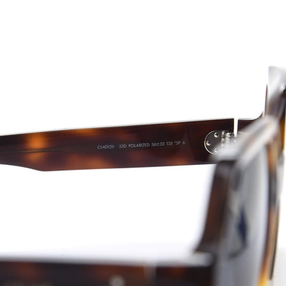 Celine Acetate Octagon Polarized Sunglasses CL401311 Blonde Havana 6 of 8