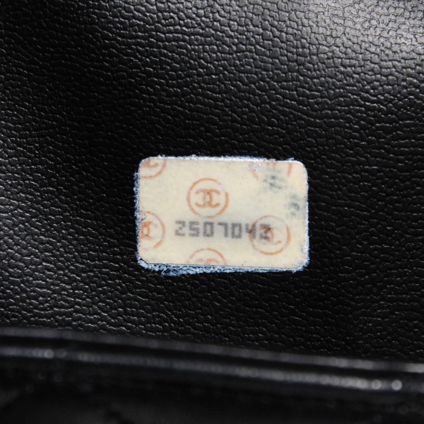 Lambskin Quilted Shoulder Bag Black