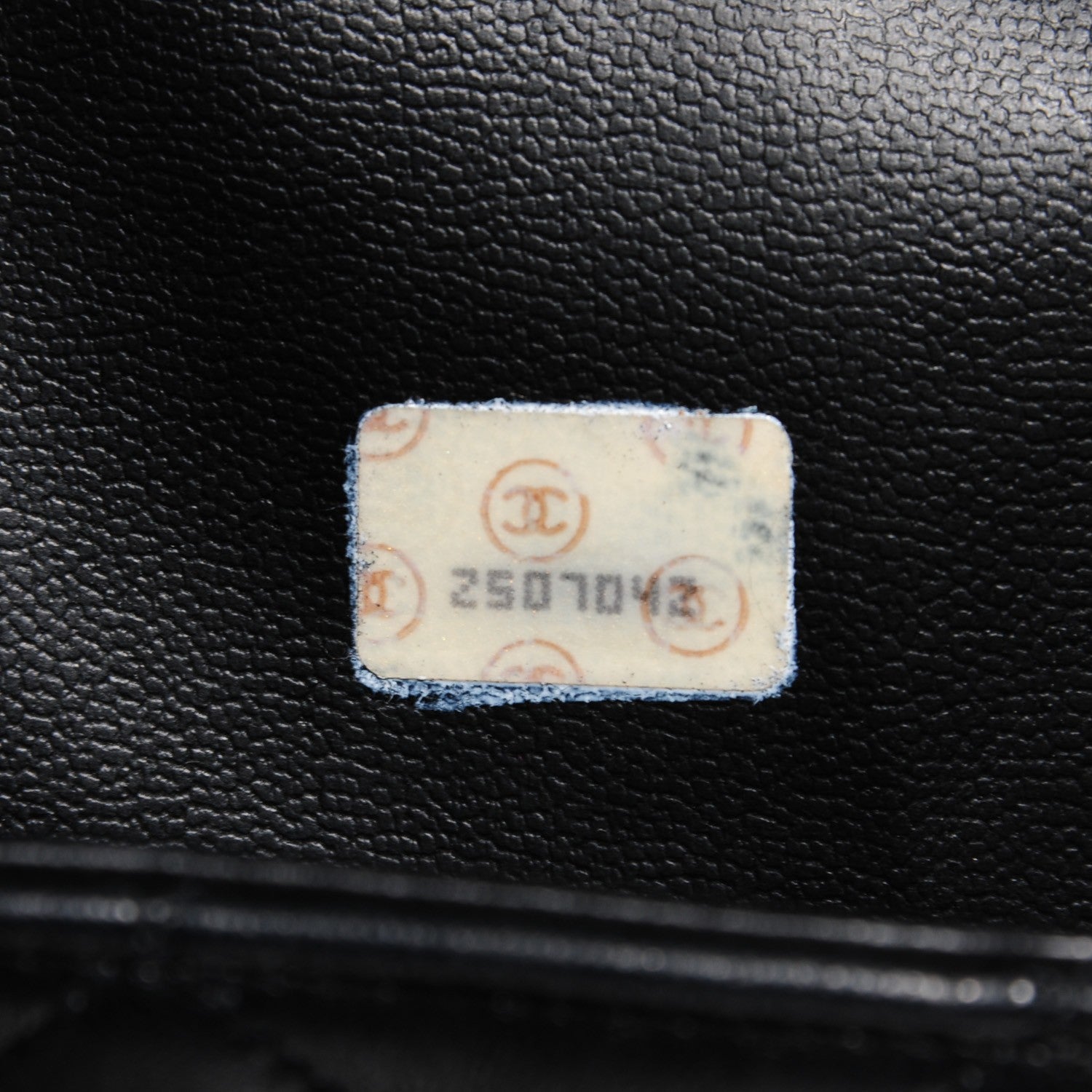 Chanel Lambskin Quilted Shoulder Bag Black 8 of 8