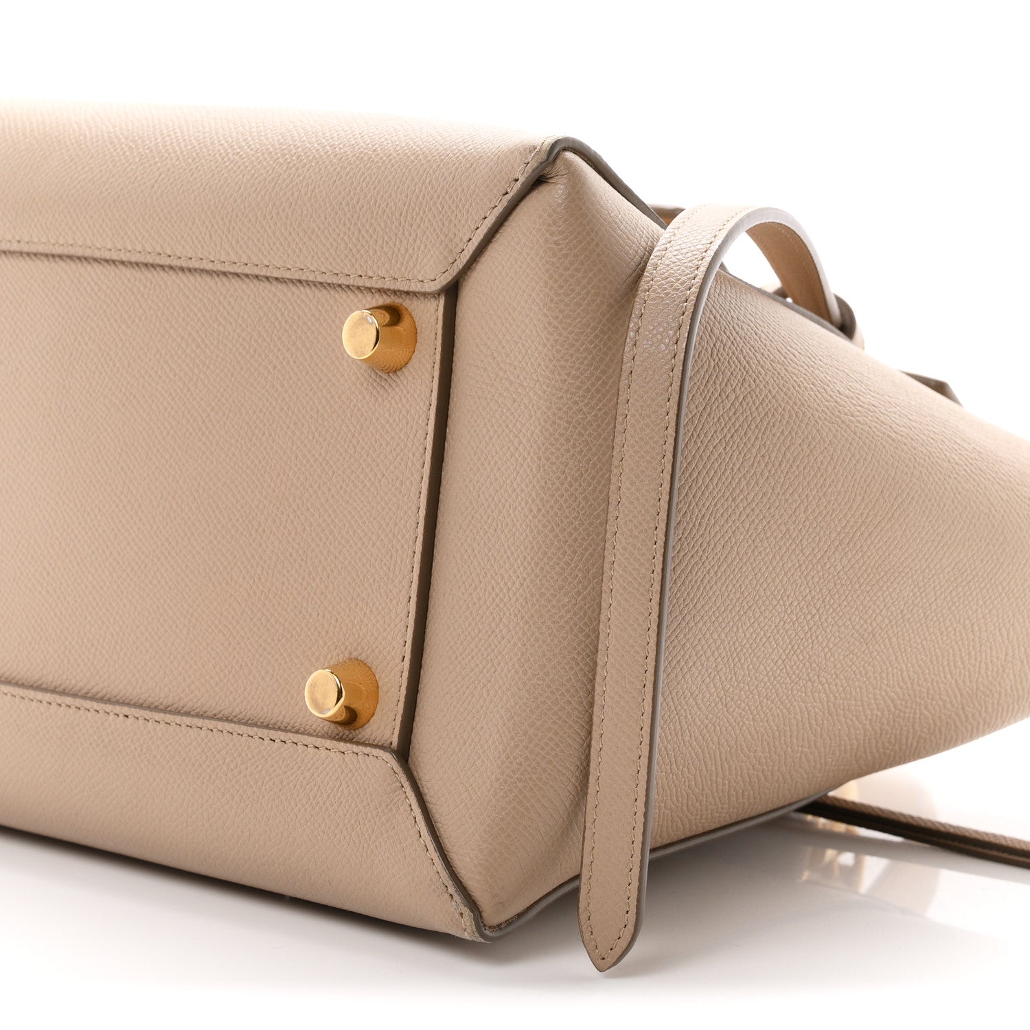 Celine Grained Calfskin Mini Belt Bag Dune 11 of 11