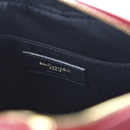 Saint Laurent Calfskin Matelasse Monogram Lou Camera Bag Rouge Eros 8 of 10