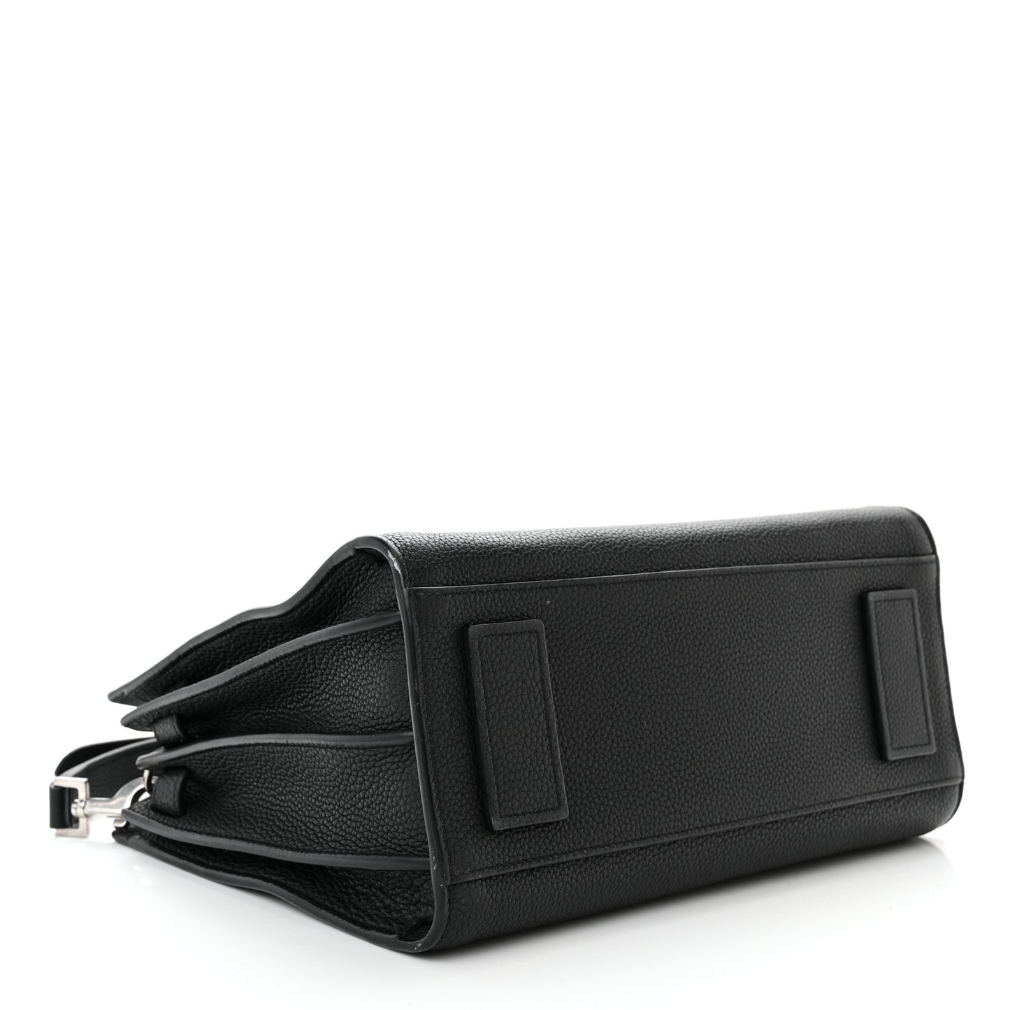 Grained Calfskin Baby Sac De Jour Souple Black