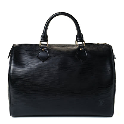 Louis Vuitton Epi Speedy 30 Black 1 of 12