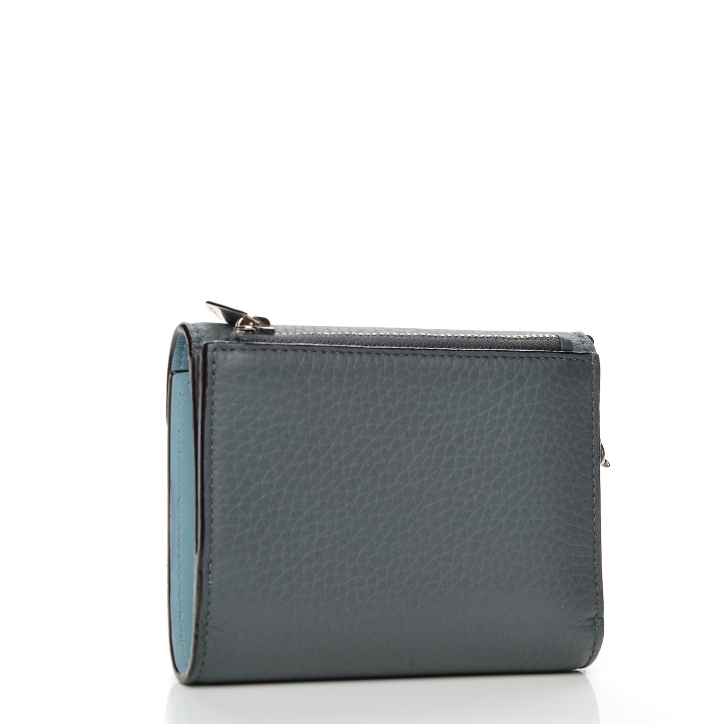 Bullcalf Diorissimo Medium Envelope Wallet Grey Blue