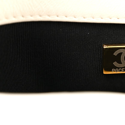 Chanel Lambskin Quilted Medium Chanel 19 Flap White 7 of 12