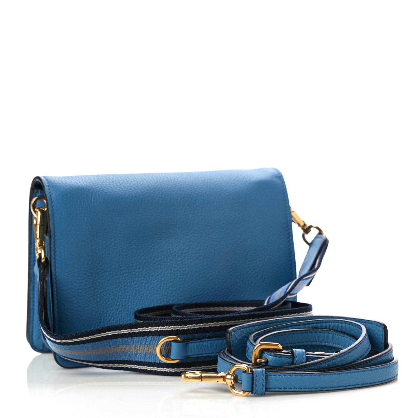 Vitello Daino Flap Crossbody Mare