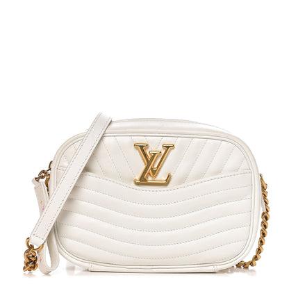 Louis Vuitton Calfskin New Wave Camera Bag White 1 of 12