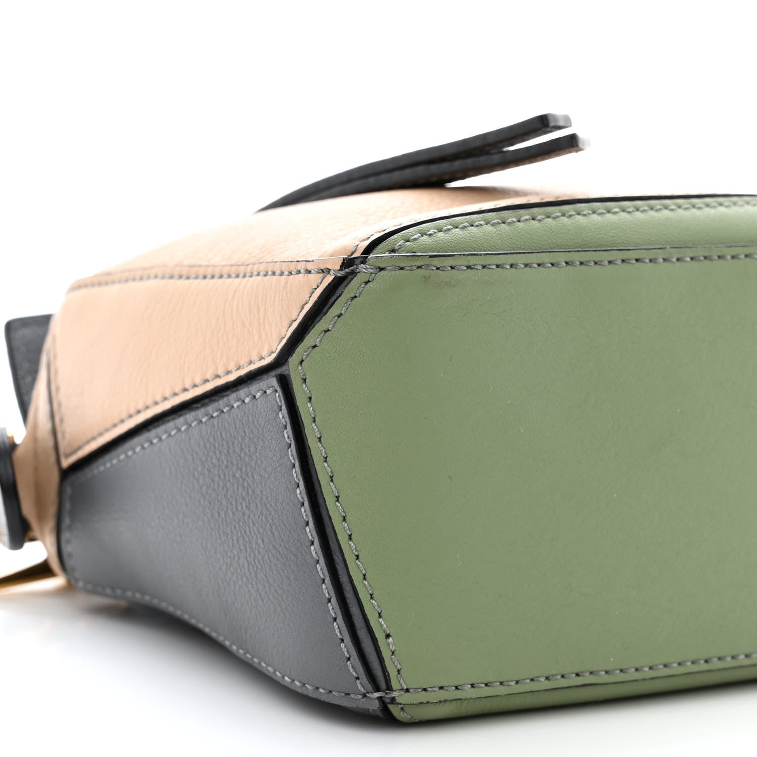 Loewe Calfskin Mini Puzzle Bag Asphalt Grey Nude 9 of 10