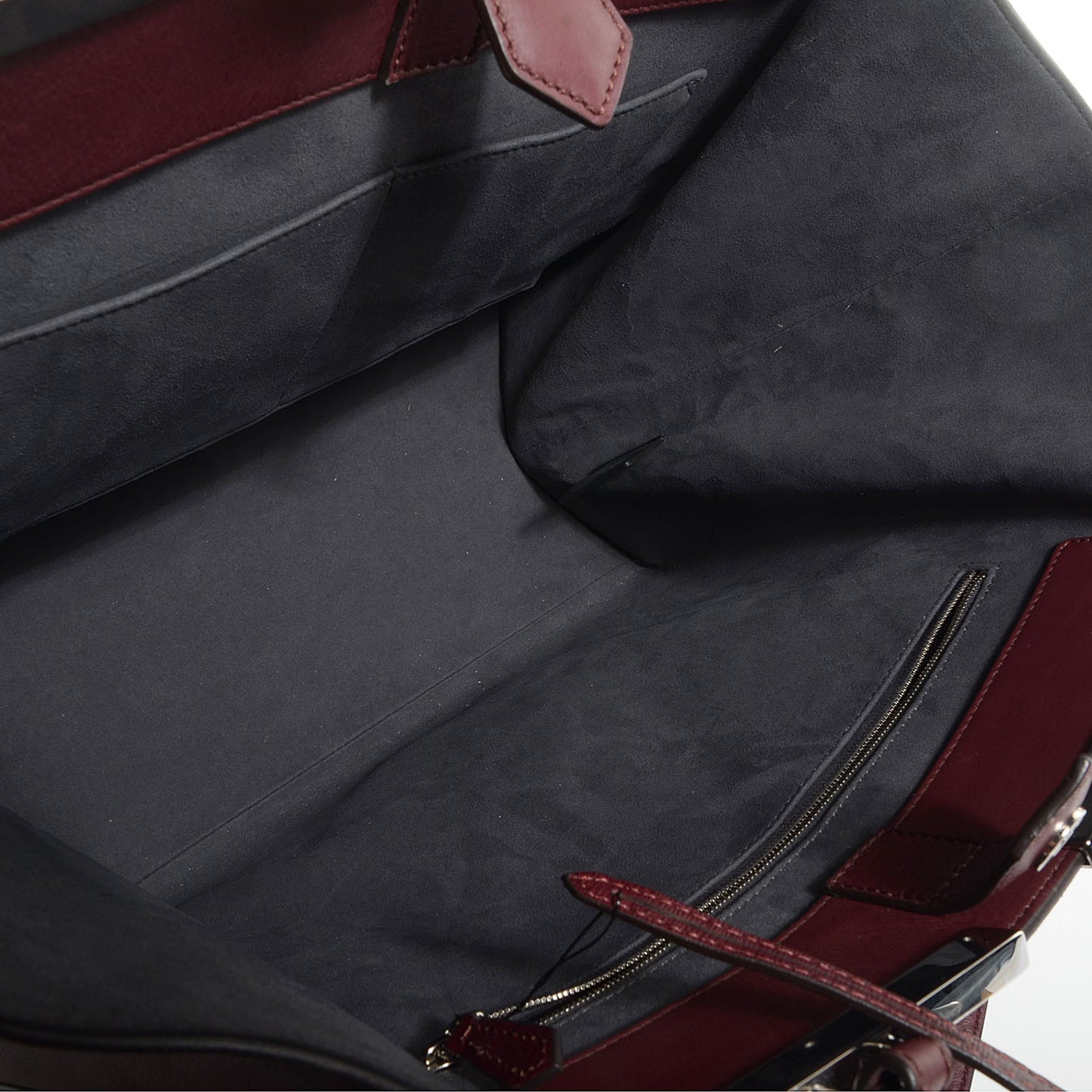 Vitello Elite Flamingo Large 3Jours Tote Bordeaux