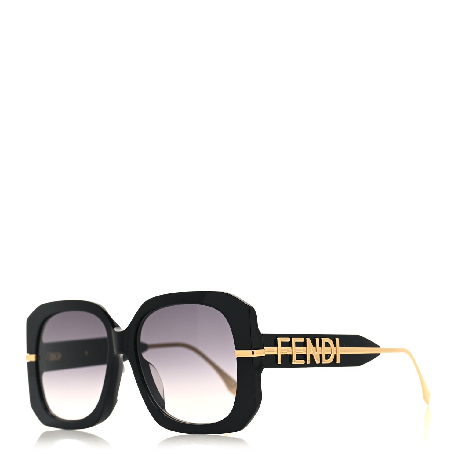 Fendi Acetate Fendigraphy Sunglasses FE40065F Black 1 of 7
