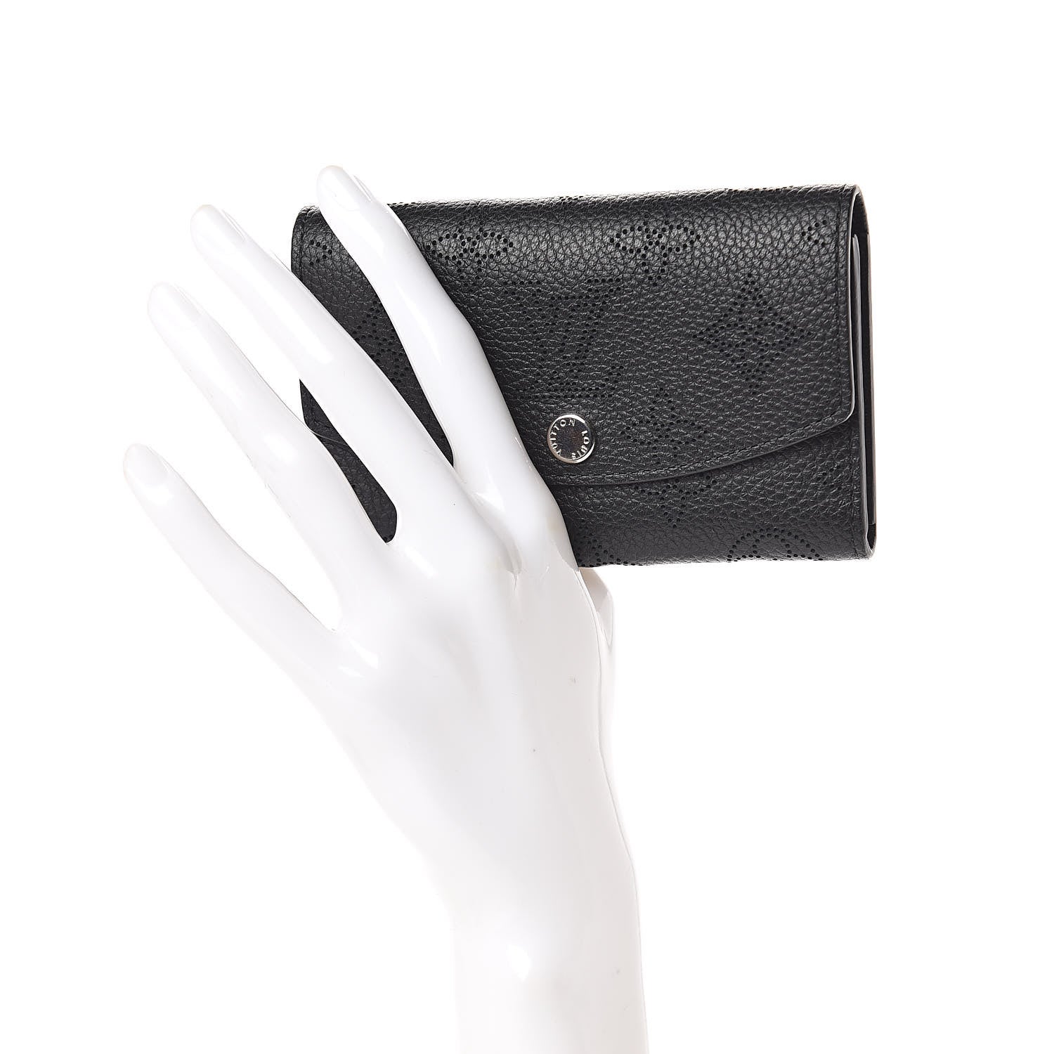 Louis Vuitton Mahina Anae Coin Purse Black 2 of 7