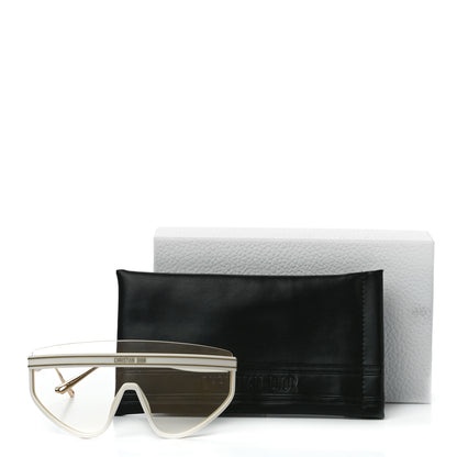 Christian Dior Mask DiorClub M2U Sunglasses Translucent Ivory 9 of 9