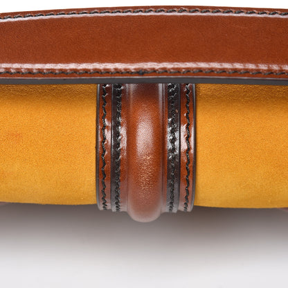 Burberry Haymarket Check Suede Small Brickfield Crossbody Butternut 13 of 14