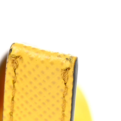 Prada Tessuto Nylon Wrist Pouch Giallo 9 of 11