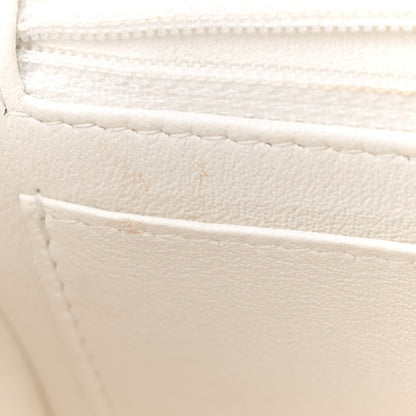 Chanel Lambskin Quilted Mini Rectangular Flap White 12 of 14