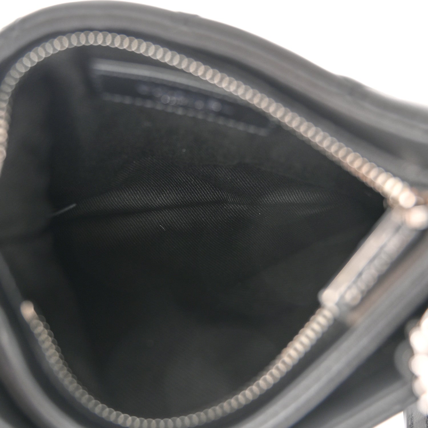 Chanel Lambskin Quilted Crossbody Bag Black 5 of 10