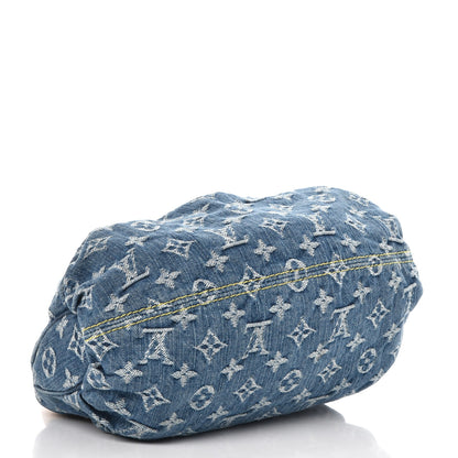 Louis Vuitton Monogram Denim Pleaty Blue 4 of 8