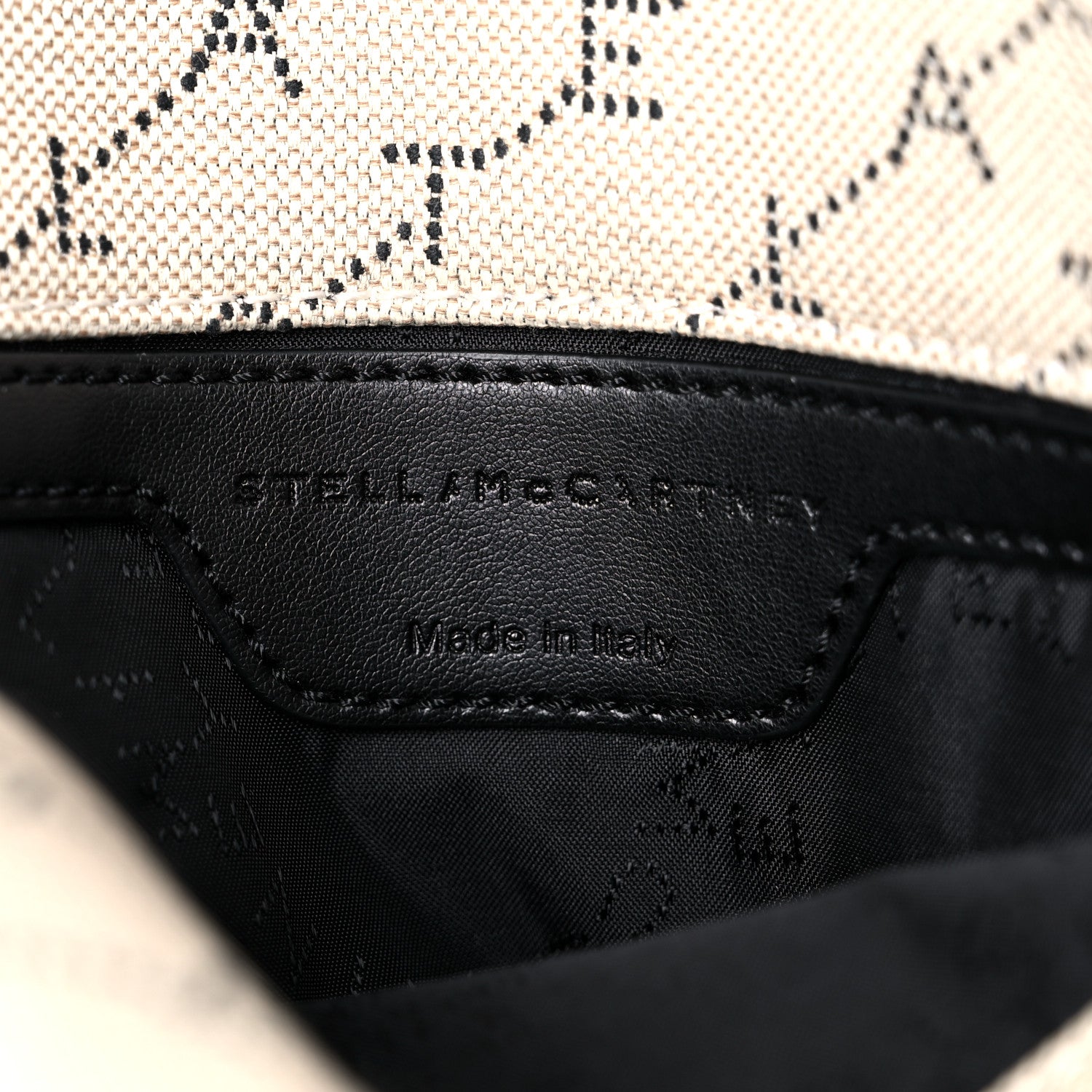 Stella McCartney Canvas Logo Mini Falabella Tote Sand 6 of 8