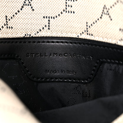 Stella McCartney Canvas Logo Mini Falabella Tote Sand 6 of 8