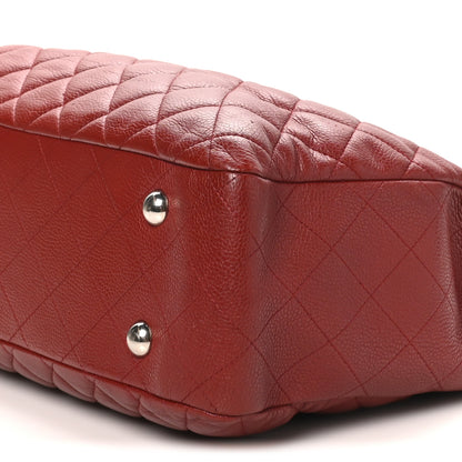 Chanel Caviar Quilted Flap Tote Red 11 of 11