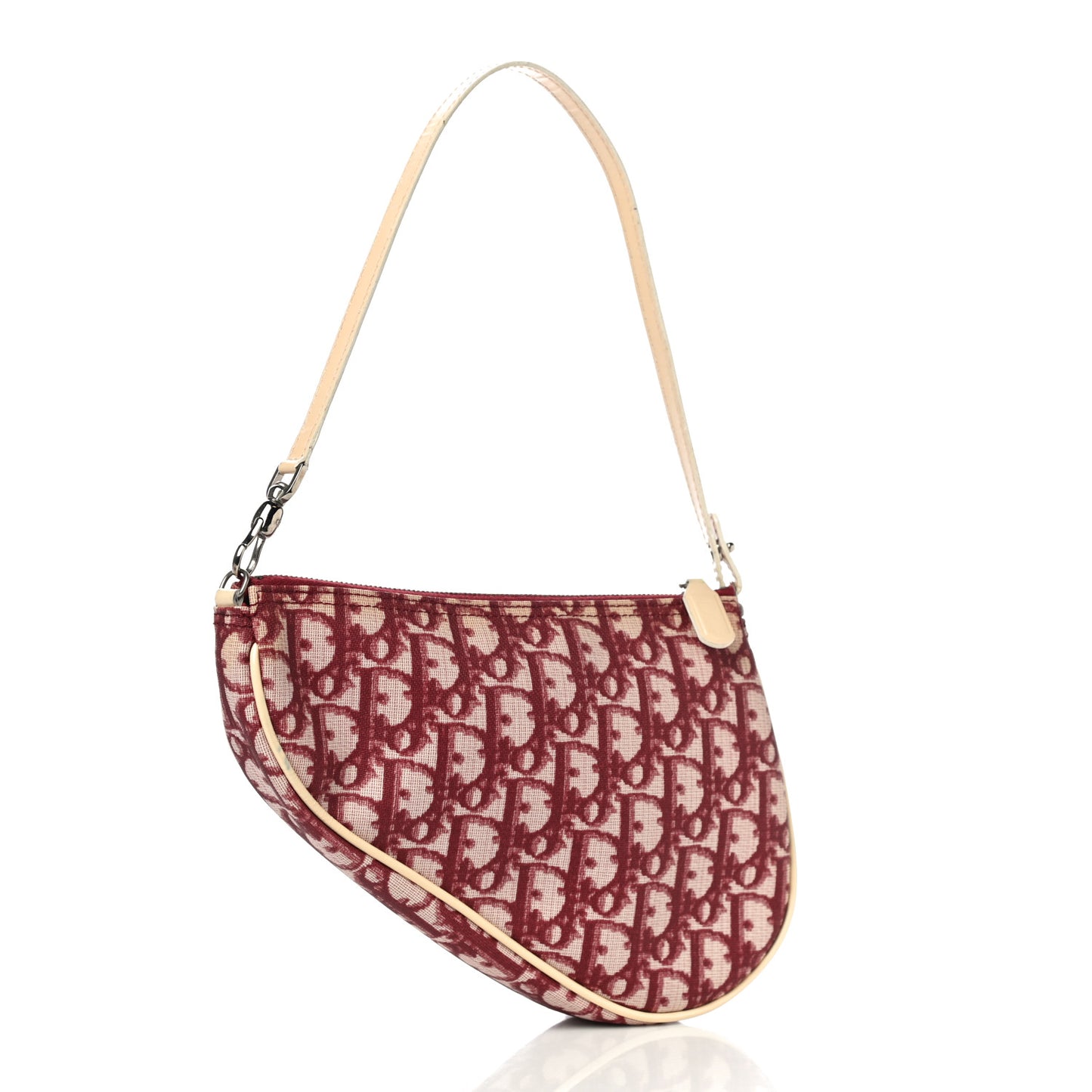 Monogram Mini Saddle Pochette Red