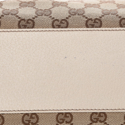 Gucci Monogram Small Charmy Boston White 10 of 11