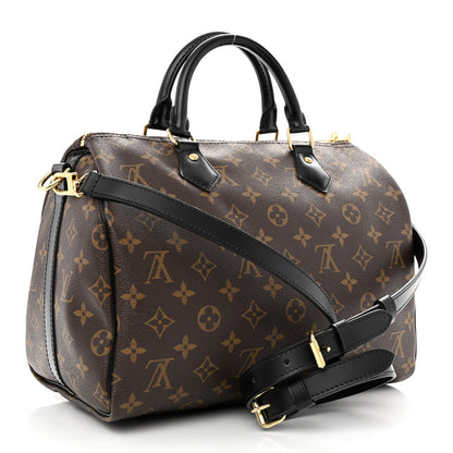 Louis Vuitton Monogram My World Tour Speedy Bandouliere 30 Black 3 of 11
