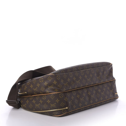 Louis Vuitton Monogram Alize 2 Compartment Luggage Travel Bag 3 of 10