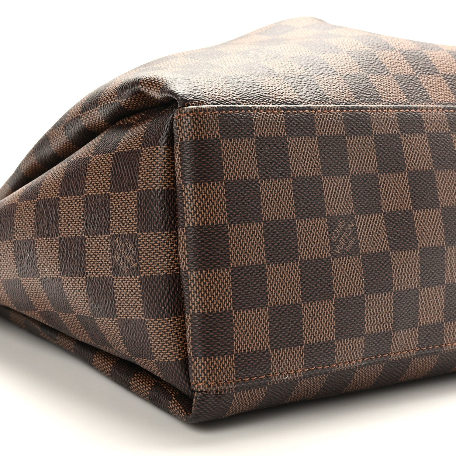 Louis Vuitton Damier Ebene Odeon Tote MM Black 7 of 8
