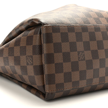 Louis Vuitton Damier Ebene Odeon Tote MM Black 7 of 8