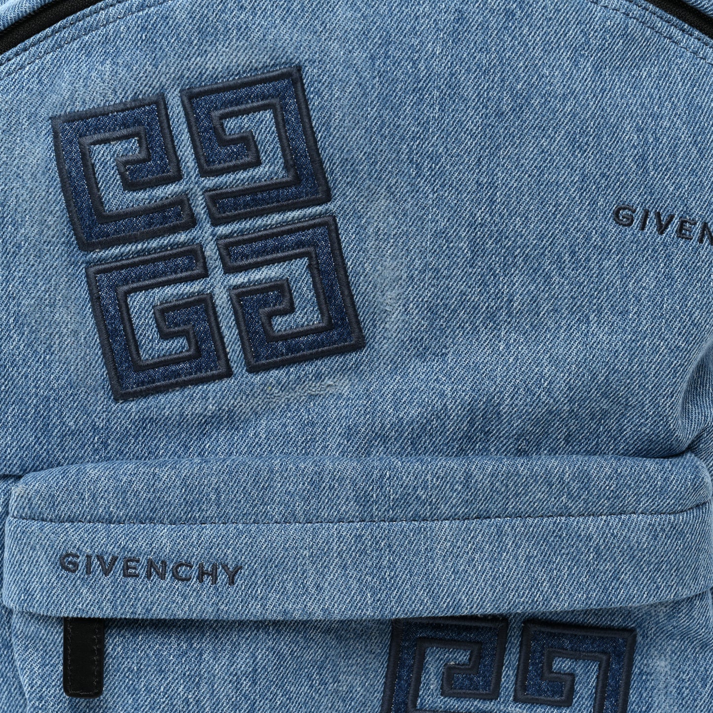 Essential U Denim Backpack Blue