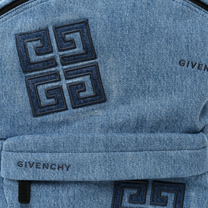 Givenchy Essential U Denim Backpack Blue 7 of 9