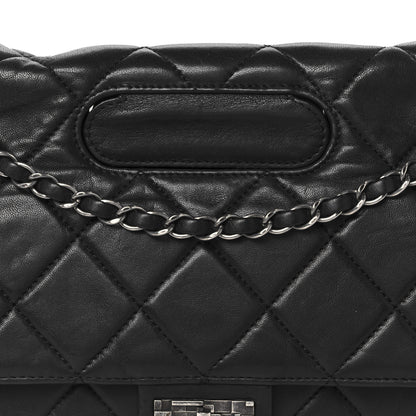 Chanel Washed Lambskin Jumbo Take Away Flap Black 9 of 11