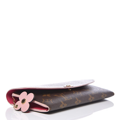 Louis Vuitton Monogram Bloom Flower Emilie Wallet 4 of 12