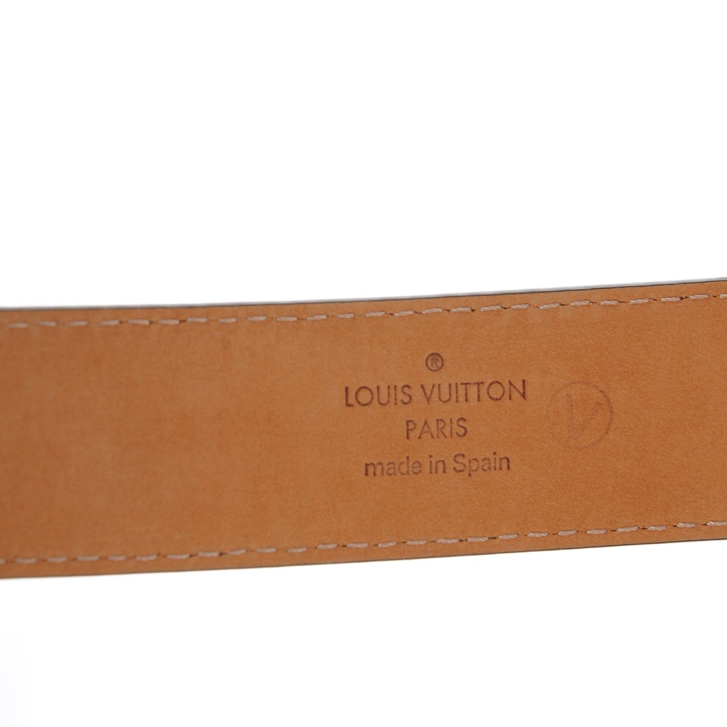 Monogram LV Frame Belt 95 38