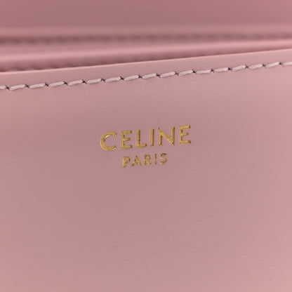 Celine Shiny Calfskin Teen Triomphe Vintage Pink 6 of 12
