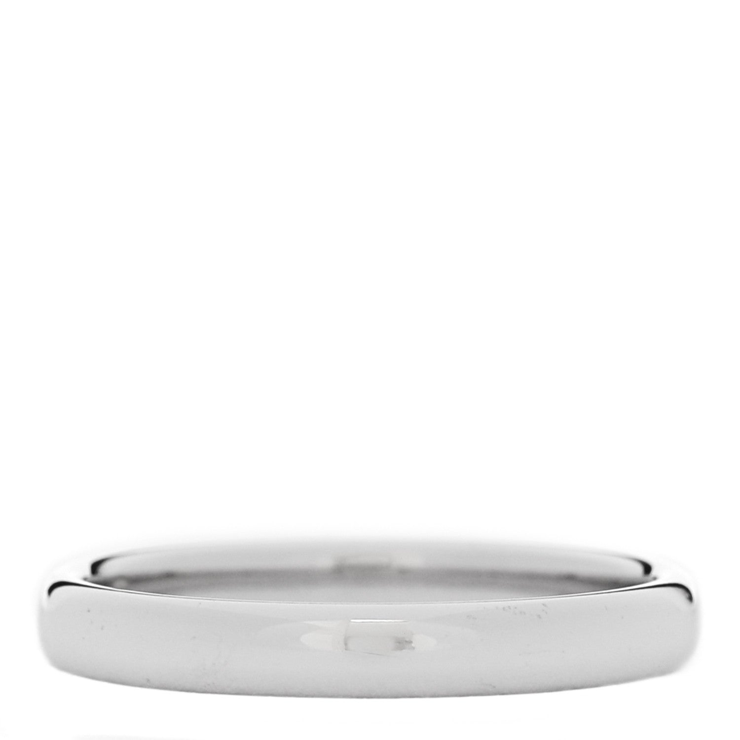 Tiffany Platinum 3mm Classic Wedding Band Ring 58 8.25 3 of 5
