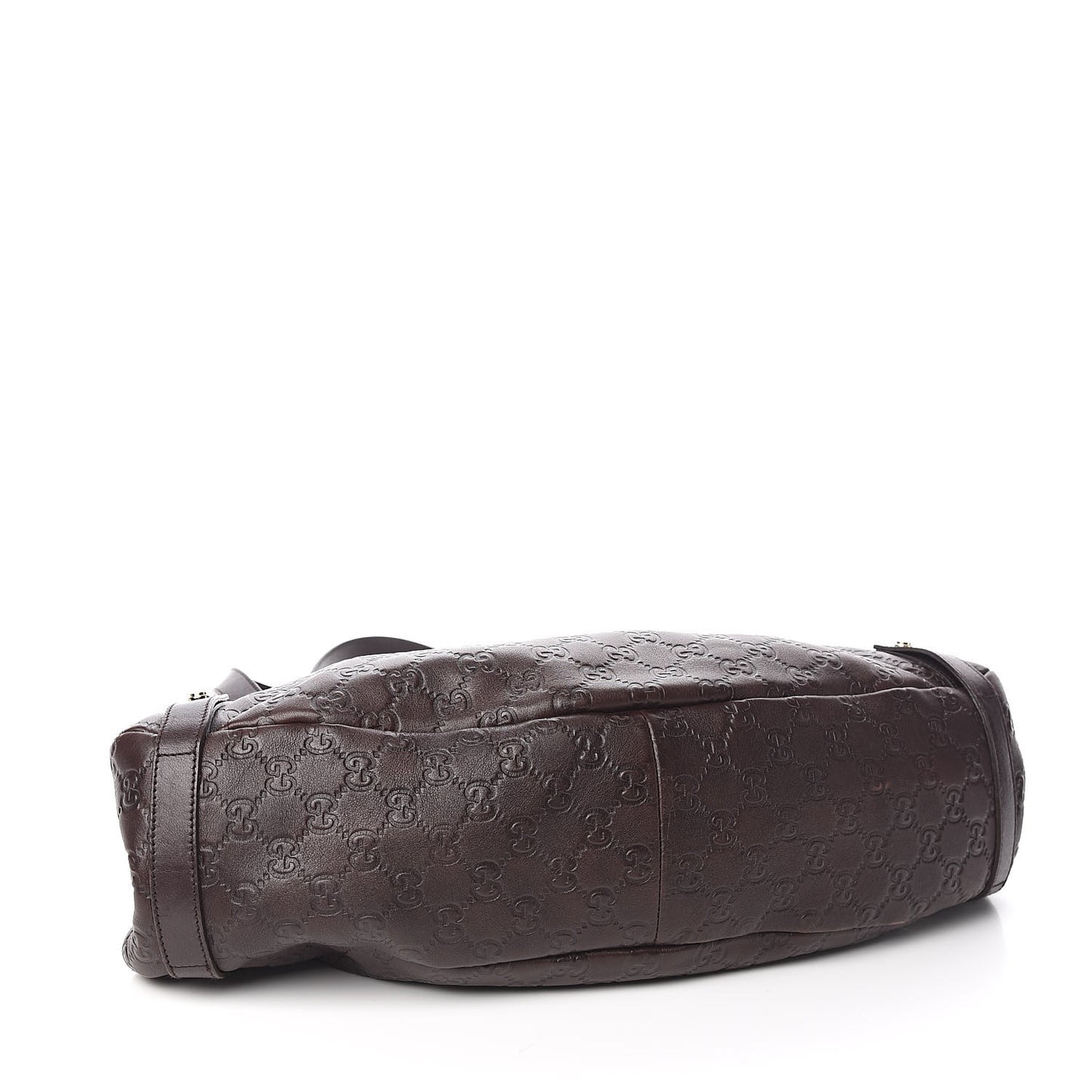 Guccissima Medium Abbey Shoulder Bag Chocolate