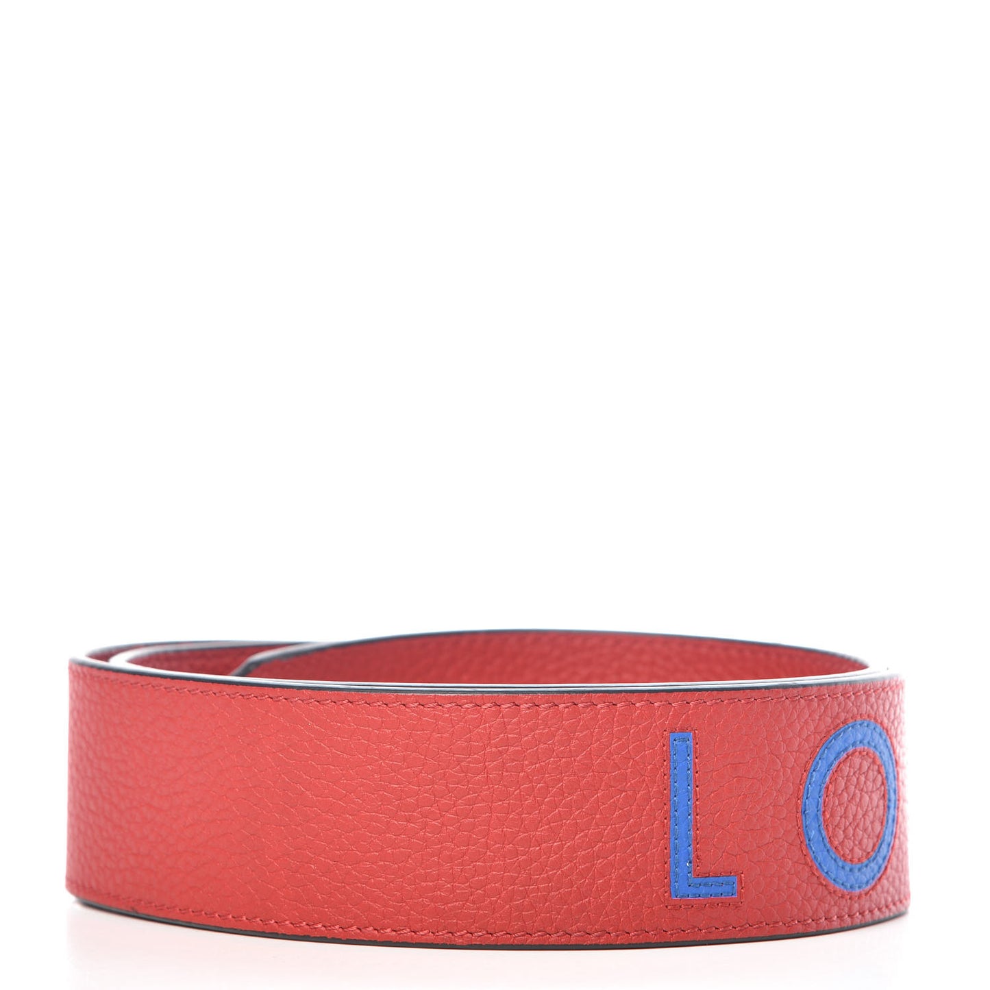 Taurillon Bandouliere Shoulder Strap Rouge