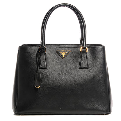 Prada Saffiano Lux Medium Tote Nero Black 1 of 12