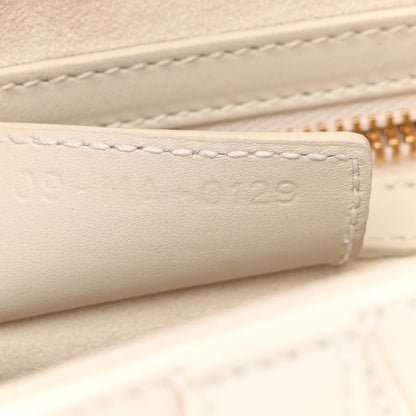 Christian Dior Ultra Matte Calfskin Saddle Bag Off White 7 of 10