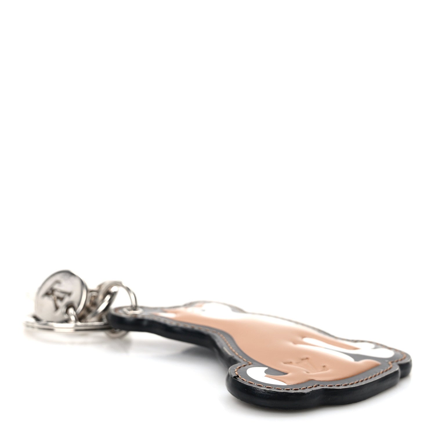 Louis Vuitton Calfskin Dog Bag Charm Key Holder 3 of 4